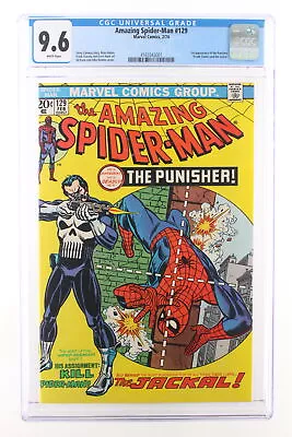 Buy Amazing Spider-Man #129 - Marvel Comics 1974 CGC 9.6 1st Appearance Of The Punis • 5,591.58£