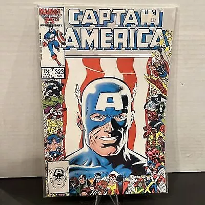 Buy 1986 Marvel Comics #323 Captain America VF +/- • 21.75£