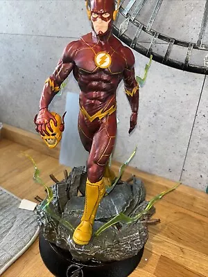 Buy JLA THE FLASH Dc  Statue Figure STL File 3d Printed Statue • 105£