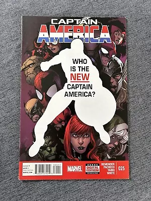Buy Captain America #25 (2014) 1st Appearance Of Sam Wilson As Captain America • 29.95£