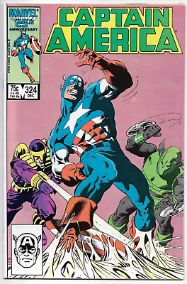 Buy Captain America #324 Marvel Comics Gruenwald Neary Colletta 1986 FN/VFN • 5.99£