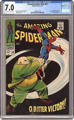 Buy Amazing Spider-Man #60 CGC 7.0 1968 3949583019 • 205.80£