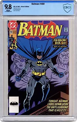 Buy Batman #468 CBCS 9.8 1991 21-2599D8C-015 • 64.46£