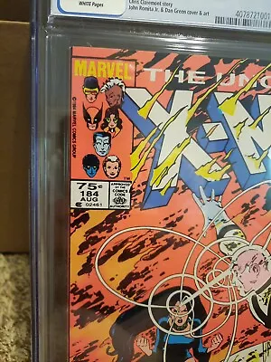 Buy Uncanny X-Men 184 Canadian Price Variant Cgc 9.6 1st Forge White Pgs Read Descri • 178.61£