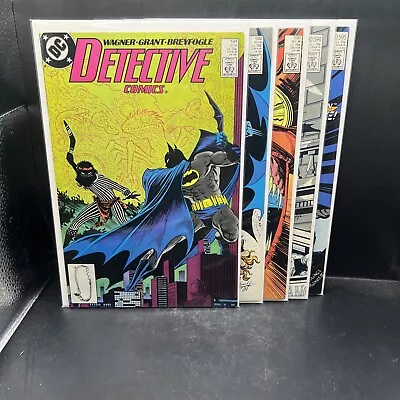 Buy Detective Comics 5-issue Lot. Issue #’s 591 592 593 594 & 595. DC (A38)(41) • 15.55£