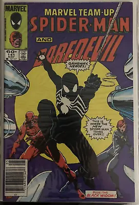 Buy MARVEL TEAM-UP #141  1984  SPIDER-MAN NM KEY 1st BLACK COSTUME TIES ASM 252 9.4+ • 152.18£