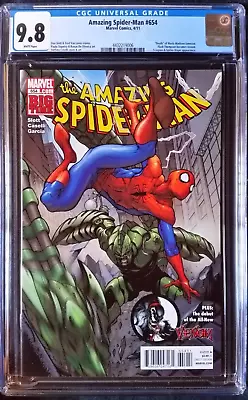 Buy Amazing Spider-Man (1998 2nd Series) #654 Flash Thompson Becomes Venom CGC 9.8 • 100.92£