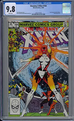 Buy Uncanny X-men #164 Cgc 9.8 White Pages 1st Carol Danvers Binary • 182.50£