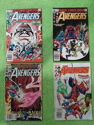 Buy Lot Of 4 AVENGERS 229, 230, 231, 236 All Canadian VF Newsstand Variants RD4688 • 5.44£