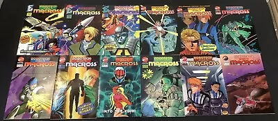 Buy Robotech Return To Macross #1-12 Comic Lot, Eternity Comics, Bill Spangler • 62.12£