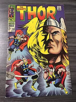 Buy Thor #158 (11/68, Marvel) Origin Of Thor Retold! • 19.38£
