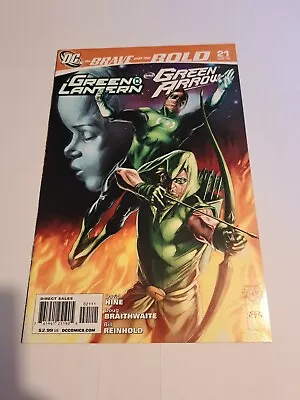 Buy The Brave & The Bold #21 Green Lantern Green  Arrow DC 2009 VFN- • 0.99£