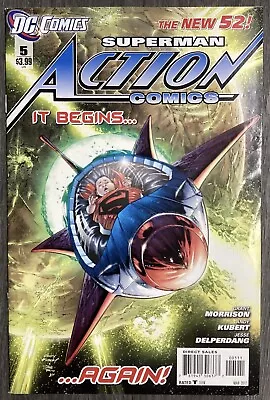 Buy Action Comics (New 52) No. #5 March 2012 DC Comics VG/G 1st Cameo Xa-Du • 3£
