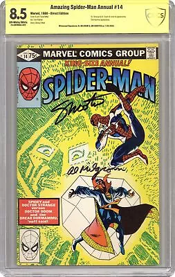 Buy Amazing Spider-Man Annual #14D CBCS 8.5 SS Milgrom/Shooter 1980 23-0AFB6AC-022 • 97.08£