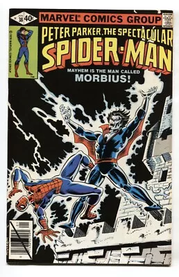 Buy SPECTACULAR SPIDER-MAN #38 Comic Book 1979 Morbius Issue-VF/NM • 26.09£