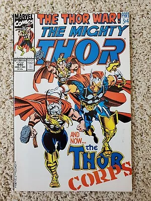 Buy MIGHTY THOR #440 Marvel Comics 1992 Beta Ray Bill 1st App Appearance THOR CORPS • 6.21£