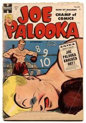 Buy Joe Palooka--#85--1954--COMIC BOOK--Harvey--G • 21.36£