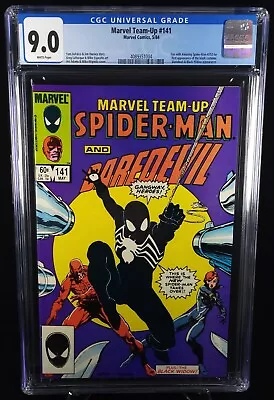 Buy Marvel Team-up #141 (1984) Cgc 9.0  White Pages • 122.70£