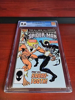 Buy Peter Parker Spectacular Spider-Man #116 1st Full App Foreigner CGC 9.6 GRADED • 77.65£