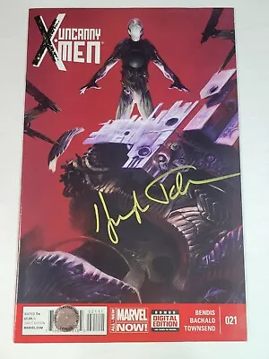 Buy Uncanny X-Men #21 Signed Hugh Jackman W/ COA 2014 Marvel Comics Wolverine Auto • 77.62£