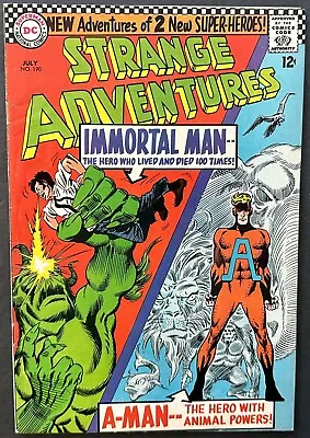 Buy Strange Adventures Comic #190 (dc,1966) 1st Animal Man In Costume Silver Age ~ • 66.01£