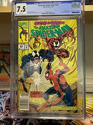 Buy Amazing Spiderman 362 Cgc 7.5 • 19.45£