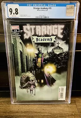 Buy Strange Academy #15 CGC 9.8 Ramos Cover A Skottie Young 1st NM 2022 In Hand L@@k • 89.45£