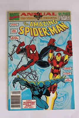 Buy The Amazing Spider-Man Annual #25 Newsstand Edition (1991) VFNM • 3.10£