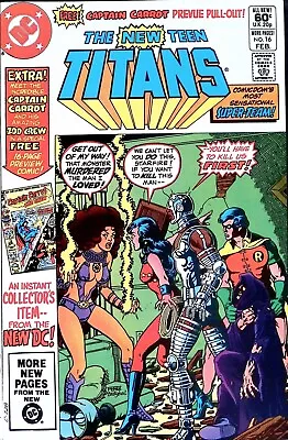 Buy New Teen Titans #16 - Preview Of Captain Carrot And The Amazing Zoo Crew • 4.66£