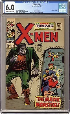 Buy Uncanny X-Men #40 CGC 6.0 1968 4037441002 • 124.26£