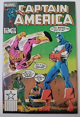 Buy Captain America #303 (Marvel Comics, 1985) Batroc, FN • 2.32£