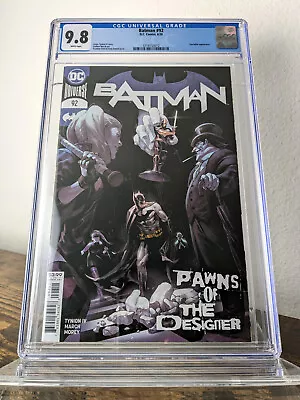 Buy BATMAN #92 CGC 9.8 1st UNDERBROKER Harlan Graves 1st PUNCHLINE Cover 2020 • 23.33£