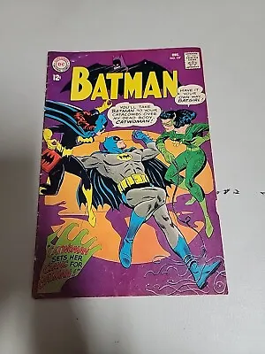 Buy Vintage Batman #197 Catwoman Batgirl Silver Age Superhero Vintage DC Comic 1967 • 31.11£