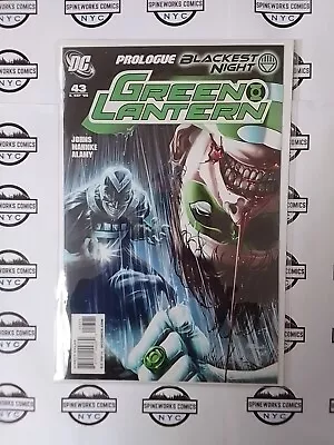 Buy Green Lantern 43, DC 2009, 1st Black Lantern Black Hand Variant, NM • 38.83£