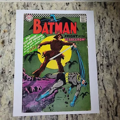 Buy Batman #189 1st Silver Age Scarecrow App. Vintage DC Comic 1967 • 157.27£