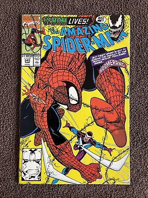 Buy Amazing SPIDER-MAN #345 (Marvel, 1991) Cletus Kasady, Boomerang ~ Venom Lives • 10.08£