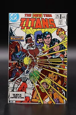 Buy New Teen Titans (1980) #34 George Perez Deathstroke & Terra Appearance VF/NM • 5.82£