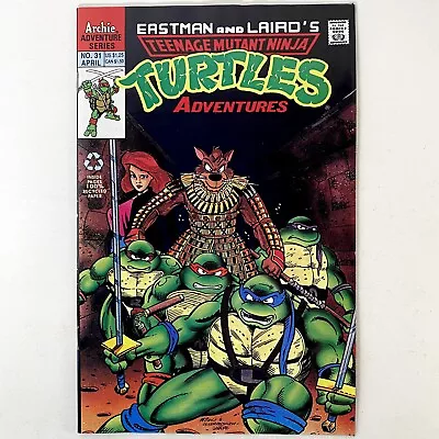 Buy Teenage Mutant Ninja Turtles Adventures #31 1992 Archie Comics 1st Print TMNT • 7.77£