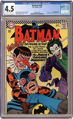 Buy Batman #186 CGC 4.5 1966 4369162001 • 93.19£