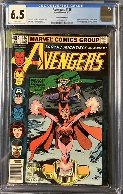 Buy Avengers #186 CGC 6.5  (1979) - 1st App Magda & Chthon • 46.60£