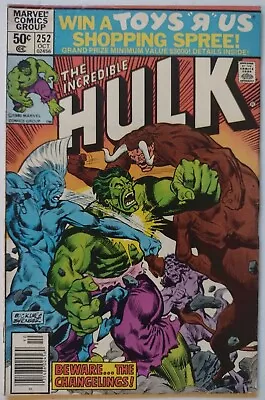 Buy (Marvel Comics 1980) Incredible Hulk #252 VG/FN • 1.55£