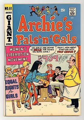 Buy Archie's Pals 'n' Gals #61 VG 4.0 1970 Low Grade • 2.49£
