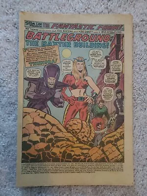 Buy Fantastic Four Vol 1 #130 Jan 1973 Battleground The Baxter Building Marvel Comic • 3.11£