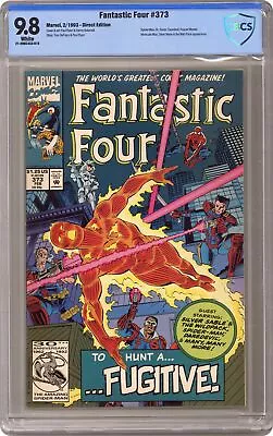 Buy Fantastic Four #373 CBCS 9.8 1993 21-289C433-015 • 73£