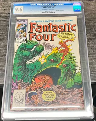 Buy Fantastic Four 264 Marvel 1984 CGC 9.6 White Pages • 38.83£