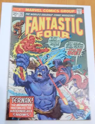 Buy Fantastic Four #145  - 1961 Series Marvel Comic Fine 6.0 Subscription Crease • 7.77£