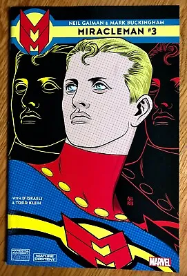 Buy MIRACLEMAN #3 MIKE ALLRED 1:25 Retailer Variant Cover Neil Gaiman Marvel VF+ • 23.30£