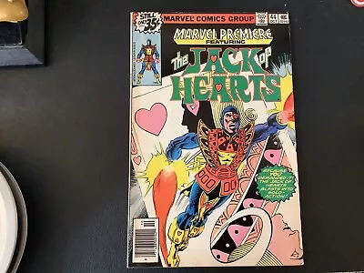 Buy Marvel Premiere#44 The Jack Of Hearts! 1st Solo Story! Oct.1978 VF-! • 4.11£