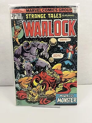 Buy Strange Tales # 181 - Adam Warlock Appearance, 2nd Gamora VF+ Cond • 20.19£