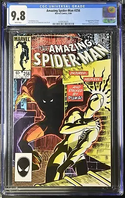 Buy 🔑🔑 Amazing Spider-Man (1963) 256 CGC 9.8 FIRST App PUMA 🔑🔑 • 132.02£